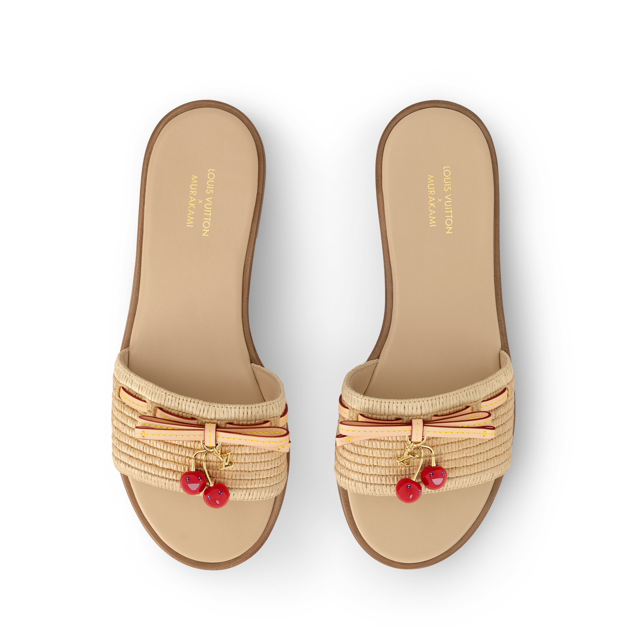 LOUIS VUITTON LV x TM フラットミュール Lily ラフィア LV x TM Lily Flat Mule - Women - Shoes | LOUIS VUITTON ®